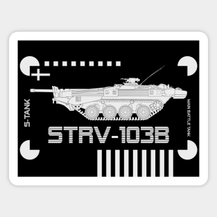 Main Battle Tank Strv-103B Magnet